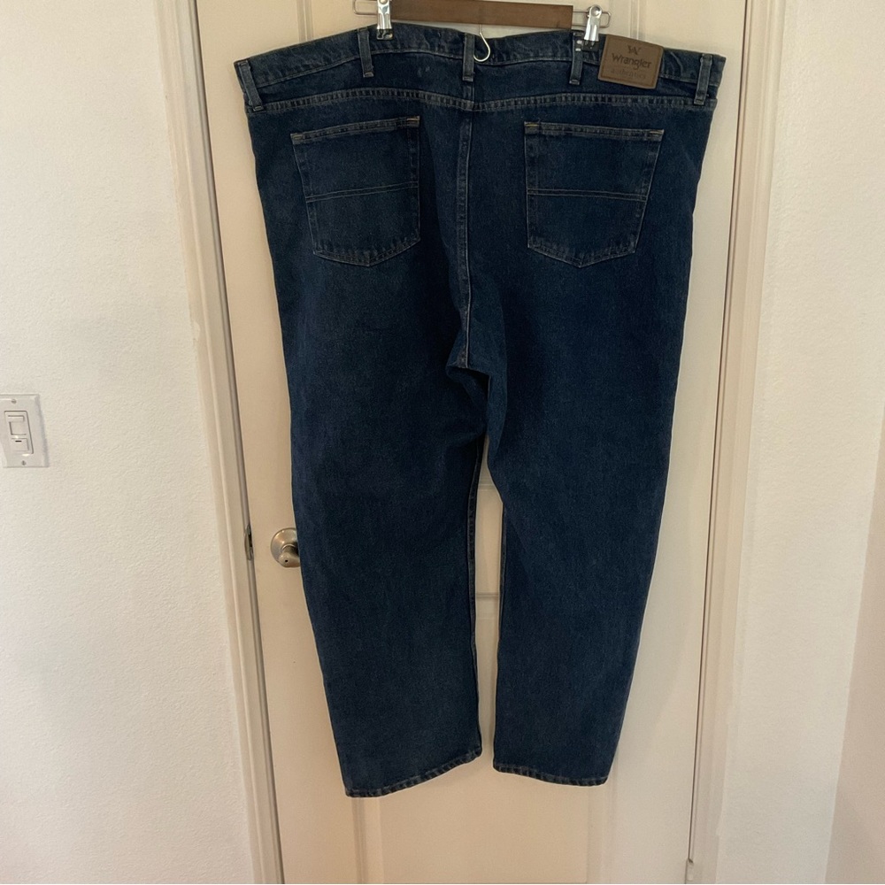 Wrangler Authentics Blue Men Jeans Size 50x30 plus oversized denim - Picture 5 of 8